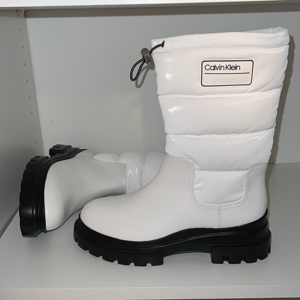 calvin klein boots never used
